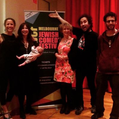 My first public appearance after the birth of my 2nd child alongside Clare Wright, Leah Kaminsky, Bram Presser and Eli Glasman (2015)