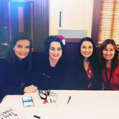 Signing books at Bendigo Writers Festival 2019 with Alice Pung, Ginger Gorman and Sarah Lawrence