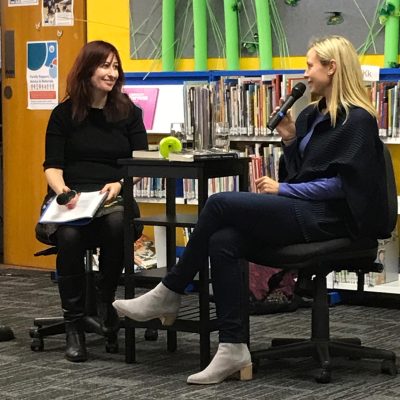 In-conversation with the wonderful novelist and essayist Ceridwen Dovey in St Kilda library (Melbourne Writers Festival 2018).